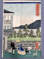 横浜繁栄之図　3枚続
