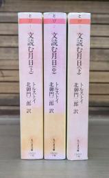 文読む月日 全3冊揃い  (ちくま文庫)