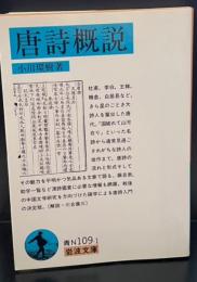 唐詩概説（岩波文庫青N109-1）
