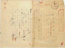 吉川英治草稿