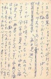 杉森久英葉書