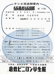 倉敷ビニロン学生服葉書（印刷/広告）
