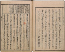 校異首書　土佐日記