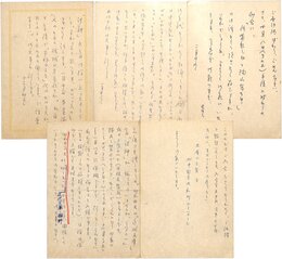 安部宙之介葉書