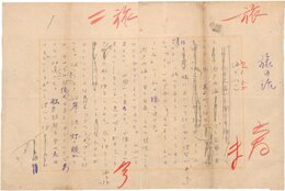 田山花袋草稿