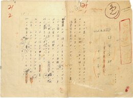 吉川英治草稿