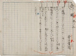 金子薫園歌稿