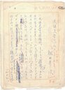 颯田琴次草稿