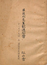 井泉水先生歓迎句會　松の會　十一月十九日　　於　浜松市医師會館