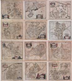 Novus　Atlas　Sinensis　(New　Chinese　Atlas) 12枚