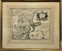 China Veteribus Sinarum Regio nunc Incolis Tame dicta　中国地図