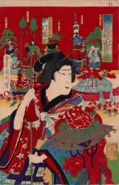 Contest of Flowers, Kanda Festival　花競神田祭禮