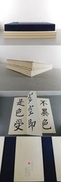 菘翁大字心経帖　乾坤　二冊揃
