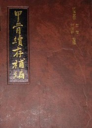 甲骨続存補編.甲編（上中下）