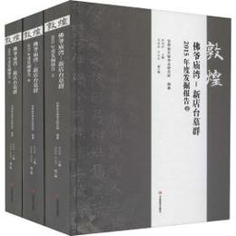 敦煌仏爺廟湾－新店台墓群2015年度発掘報告（全3冊）