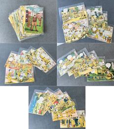 軍隊漫画ポストカード 小野寺秋風「軍隊生活 入營カラ除隊マデ 軍隊教育漫画集 第一輯」 23枚一括