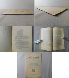 Asia Major ー A British Journal Of Far Eastern Studies Volume Ⅶ Part 1-2