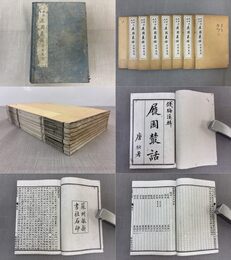 「履園叢話」1帙8冊全