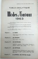Modes & Travaux　　Janvier1964　№757－46e Annee