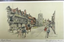 絵葉書　Stratford on Avon  High Street