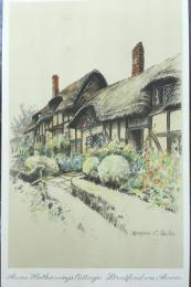 絵葉書　Stratford on Avon  Anne Hathaway's Cottage