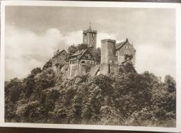 絵葉書　Die Wartburg von Süd-West  HOTEL AUF DER WARTBURG