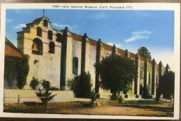 絵葉書　1092:-San Gabriel Mission, Calif. Founded 1771.