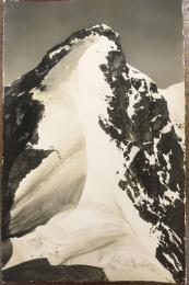 絵葉書　4065 Jungfraubahn 3457m. Jungfraugipfel 4166m, vom Rottalhorn