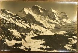 絵葉書　12076 Wengen, die Jungfrau