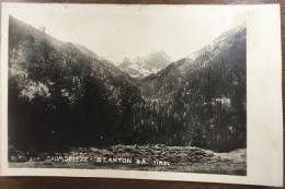 絵葉書　BLICK zur  SAUMSPITZE-ST.ANTON a. A.  TIROL