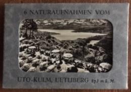 6 NATURAUFNAHMEN VOM UTO-KULM, UETLIBERG 873 mü.M.　[Souvenir Photo Cards Set]　