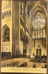 絵葉書　30. -CHARTRES-Cathédrale-Transept（cote Sud）