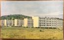 絵葉書　槻田（福岡県）の団地風景