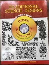 TRADITIONAL STENCIL DESIGNS  CD-ROM & BOOK