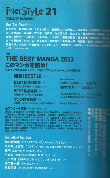 フリースタイル 21 The Best Manga 13 このマンガを読め フリースタイル 夢野書店 古本 中古本 古書籍の通販は 日本の古本屋 日本の古本屋 フリースタイル 21 The Best Manga 13 このマンガを読め フリースタイル 夢野書店 古本 中古本 古書籍の通販は 日本の古本屋 日本の古本屋