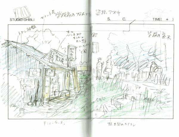 脚本 コクリコ坂から 宮崎駿画イメージボード収録 宮崎駿 夢野書店 古本 中古本 古書籍の通販は 日本の古本屋 日本の古本屋
