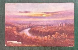 ポストカード　ドライバラ修道院　Dryburgh Abbey