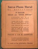 "RAPIDO" NUEVO PLANO DE MONTEVIDEO : ウルグアイ・モンテビデオ地図
