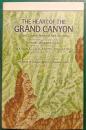 ナショナルジオグラフィック英語版付録地図　The Heart of the Grand Canyon