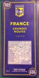 Michelin France Grandes Routes　ミシュラン・フランス道路地図