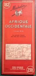 Michelin Afurique Occidentale　ミシュラン地図・西アフリカ