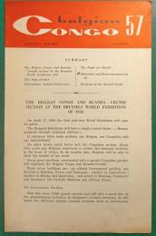 Belgian Congo 57 Monthly Report October
