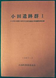 小田遺跡群　1　大分県玖珠郡玖珠町所在集落遺跡の発掘調査報告書