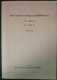 横浜市道高速2号線埋蔵文化財発掘調査報告書　No.6遺跡-3・No.9遺跡-2