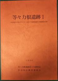 等々力根遺跡　1　東京都世田谷区等々力1丁目8・17番間道路の発掘調査記録