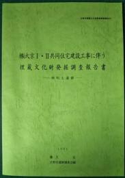 (株)大京Ⅰ・Ⅱ共同住宅建設工事に伴う埋蔵文化財発掘調査報告書 : 神明上遺跡