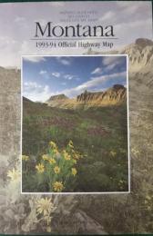 Montana 1993-94 Official Highway Map