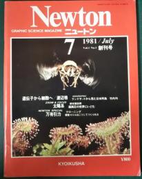 ニュートン　Newton　1981年7月号　第1巻第1号　創刊号