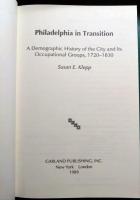 Philadelphia in Transition : A Demographic History of the City and Its Occupational Groups, 1720-1830
