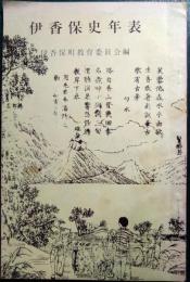 伊香保史年表